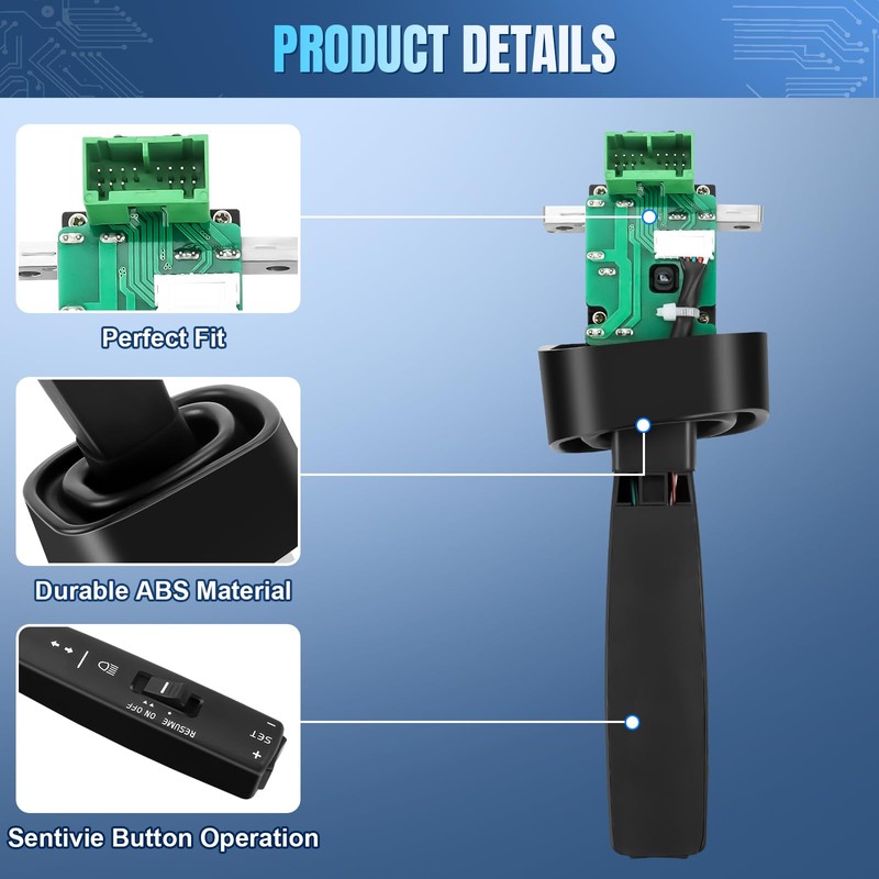 LCWRGS Turn Signal Switch Compatible with Volvo VNL 2005 2006