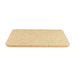 Cleverbrand Topfuntersetzer aus Kork, hitzebeständig, 30 x 20 cm, 10 mm stark, rechteckig, Ideal für kleine Auflaufformen – Made in Portugal