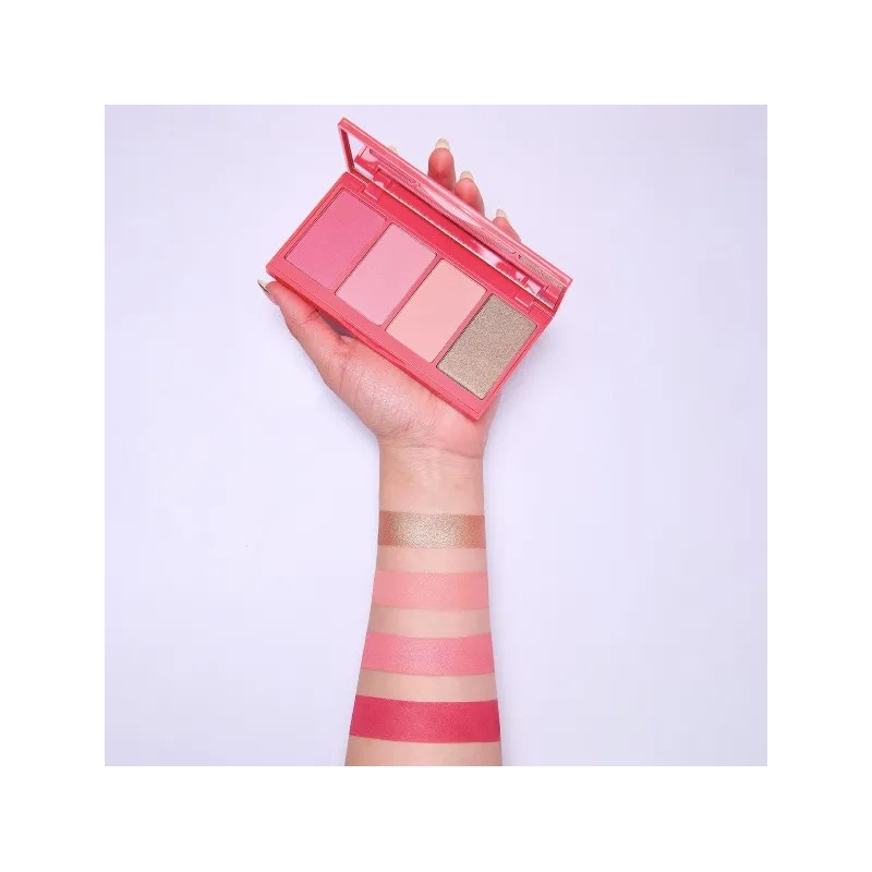 Addictive Blush Palette Rubor Larga Durarion Goc Makeup Tono del