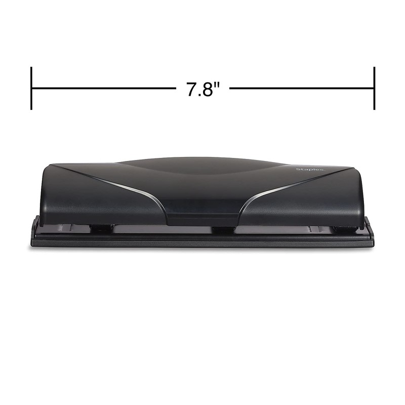 Staples Mini 3-Hole Punch, 6 Sheet Capacity
