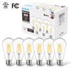 LVWIT ST21 LED Filament Bulb 7W Dimmable 3000K Soft White