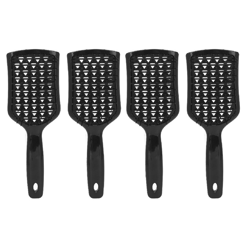 4Pcs Vented Hair Brush Smoothing Paddle Detangling Brush for Blow