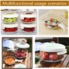 2025 New Fruit Washing Bowl with Strainer Lid and Handle,3