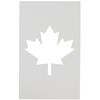 Delux Arts Maple Leaf Stencil, Reusable, Washable, and Durable Polyester