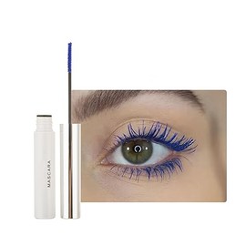 2pcs Máscara de Pestañas Impermeable y Primer, Rizo Encantador, Fibra Colorida para Pestañas Extra Largas y Voluminosas, Alargamiento, Volumen, Larga 