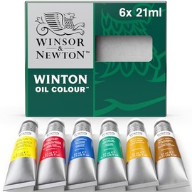 Winsor & Newton 1490617 Jgo.Oleo Winton P/Princ C/6 21Ml. 617
