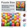Jigsaw Puzzles for Adults 1000 Pieces - Delicious Macarons &