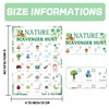 Nature Scavenger Hunt Card 5 x 7 inch Camping Scavenger