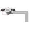 Low Profile Shower Drain Kit for 2” Side Outlet Shower