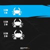 3D Crab 2" 1/4oz S NP-Natural Peeler Sinking