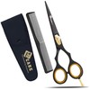 Professional Hairdressing Scissors, Japanese Stainless Steel Salon Scissors - 16.5
