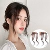 S-shaped bangs piece wig clip easy fixing natural (KYR-WEFF3E4) dark brown ONE / S자 앞머리 부분 피스 가발 집게 간편 고정 내추럴 (KYR-WEFF3E4) 흑갈색ONE