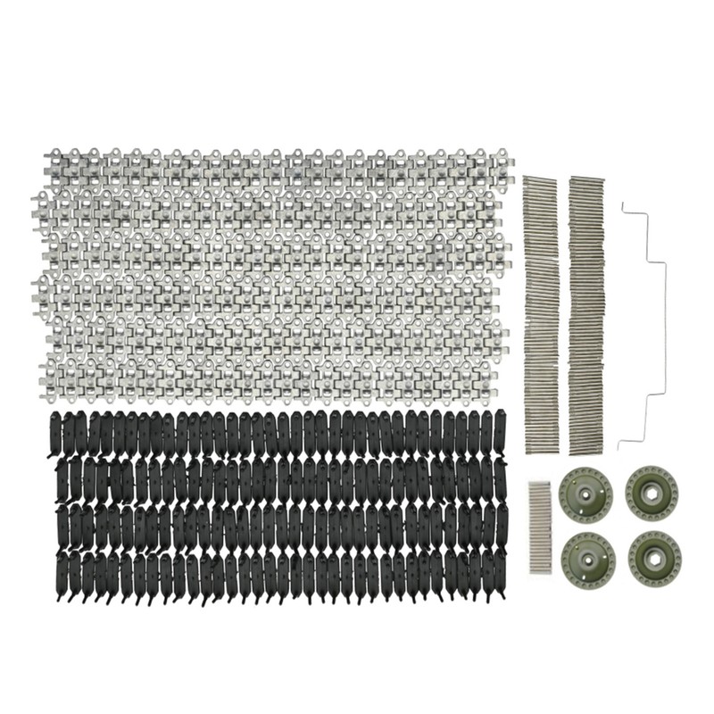 Model Tank Track Parts Full Scale Plastic Aluminum Alloy Chain
