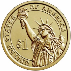 2020 George H W Bush President Dollar Coin (D) Uncirculated in Holder