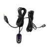 SZBJ IR Repeater Infrared Remote Receiver and Emitters Control Kit Hidden IR System, USB Adapter for Amplifier Cable Box (1 Receiver 1 Emitter)