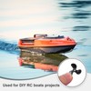 sourcing map 2Set RC Boat Propeller, 3 Blades Propellers 4mm