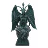 15"H Baphomet Sabbatic Goat Idol Occultic Statue Figurine Maxine Miller