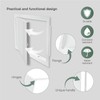 Vent Systems 12'' x 8'' Inch White Metal Access Panel