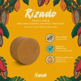Nanah Acondicionador Natural En Barra Para Cabello Rizado