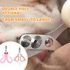Pack of 2 Cat Nail Scissors, Nail Scissors for Dogs,