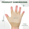 YELARXI Yoga Gloves, Non Slip Fingerless Pilates Gloves Breathable Exercise