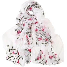 prinfantasy High Quality Scarf for Women Girls Neckerchief Wrap Scarf Soft Tube Scarf for Spring Summer Autumn Winter DE17065001, M1706002