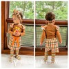 fioukiay My First Thanksgiving Baby Girls Outfit Turkey Romper Short