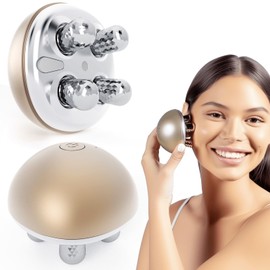 DEZALON Microcurrent Facial Device, Face Massager Tool, Eye and Neck Massager, Face Roller, Beauty Tools for Relaxing Facial Massage and Skin Care Routine