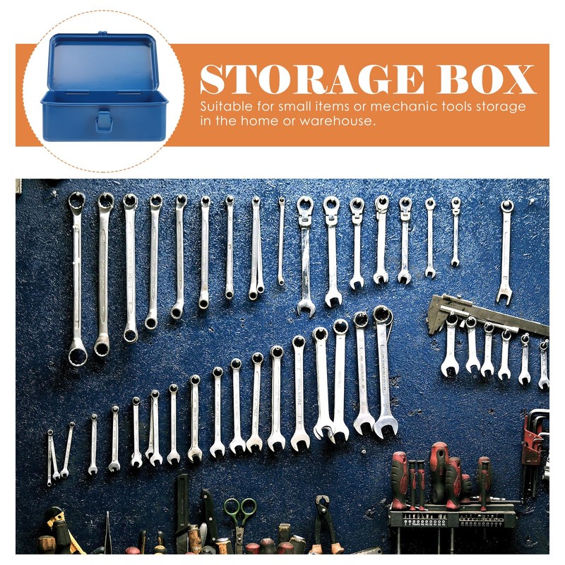Box Automotive Tools for Mechanics, Metal Tool Box, Car Tool