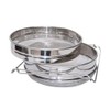 Moduoduo Honey Strainer Stainless Steel Double Sieve Bee Keeping Equipment