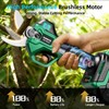 2.1“/54mm Electric Pruning Shears, Upgraded Cordless Electric Scissors, with Brushless