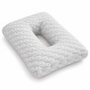 Ear Hole Pillow for Side Sleepers – Rectangular Cushion with