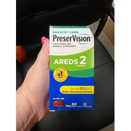 Bausch + Lomb PreserVision AREDS 2 Formula 60 Mini Soft Gels