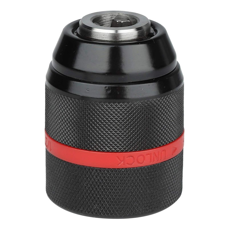 Chazcool 1/2-20UNF Mount 2-13mm Self-tighten Drill Chuck, Multi Quick Change