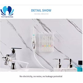 yas Water Flosser For Family Use, Oral Irrigator Non-electric Sa