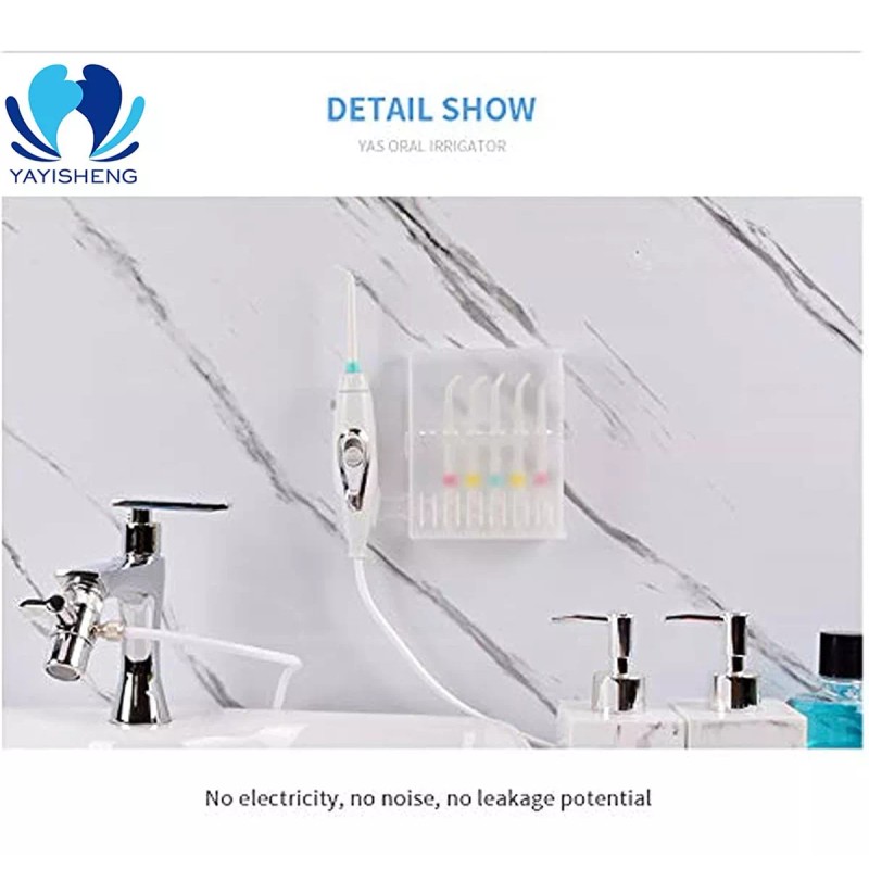 yas Water Flosser For Family Use, Oral Irrigator Non-electric Sa