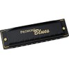 HOHNER Piedmont Blues 7 Harmonica Pack with Case, Stainless steel