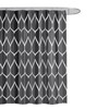Polyester Waterproof Shower Curtain Abstract Geometric Shower Curtain Modern Luxury