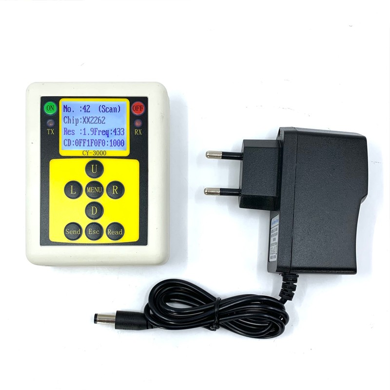 Handheld 315MHZ/433MHZ Wireless Remote Control Analyzer Multifunctional Frequency Meter Counter