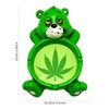 Auhafaly Gifts Alien Smoking Ashtray, 4 inches (Green)