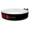 Crazy in love with you Stoffarmband - Pärchenarmband aus Satin