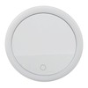 5.6inch Handheld Magnifying Makeup Mirror Triple Suction Cup 10X Magnification