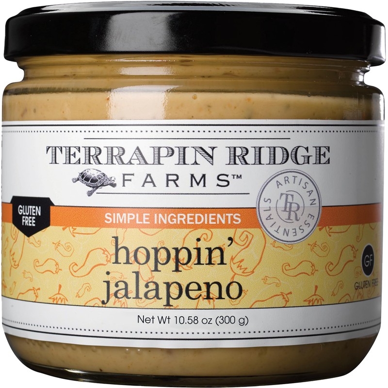 Terrapin Ridge Farms Gourmet Hoppin' Jalapeno Dip – Zesty Pickled