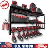 Unbranded Heavy Duty Power Tool Organizer Drill 26" 3-Layer Holder