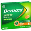 Berocca Orange Energy Effervescent Tablets 75 pack