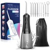 JTF Oral Washer, Jet Washer, Compact Water Floss, Portable, Nozzle