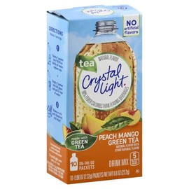 Crystal Light Sugar-Free Peach Mango Drink Mix (10 On-the-Go Packets)