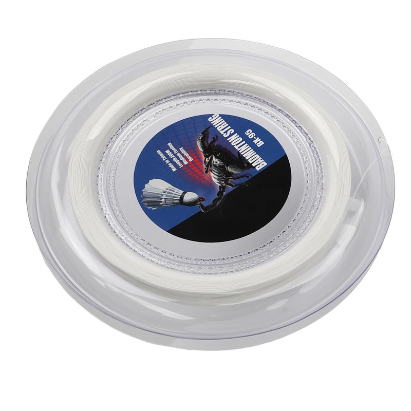 POWERTI Badminton Racquet String High Elasticity Wear Resistant Resin Fibre