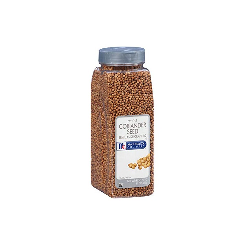 McCormick Culinary Whole Coriander Seed, 11 oz (Pack of 6)