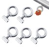 UtySty 5 Pack Vehicle Awning Hook Rings 304 Stainless Steel